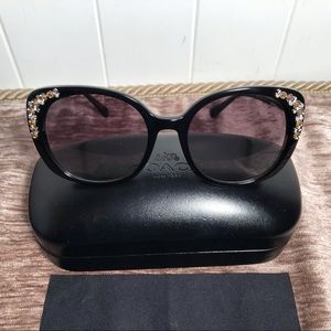 Coach HC8186B-500211-56 Rhinestone Sunglasses